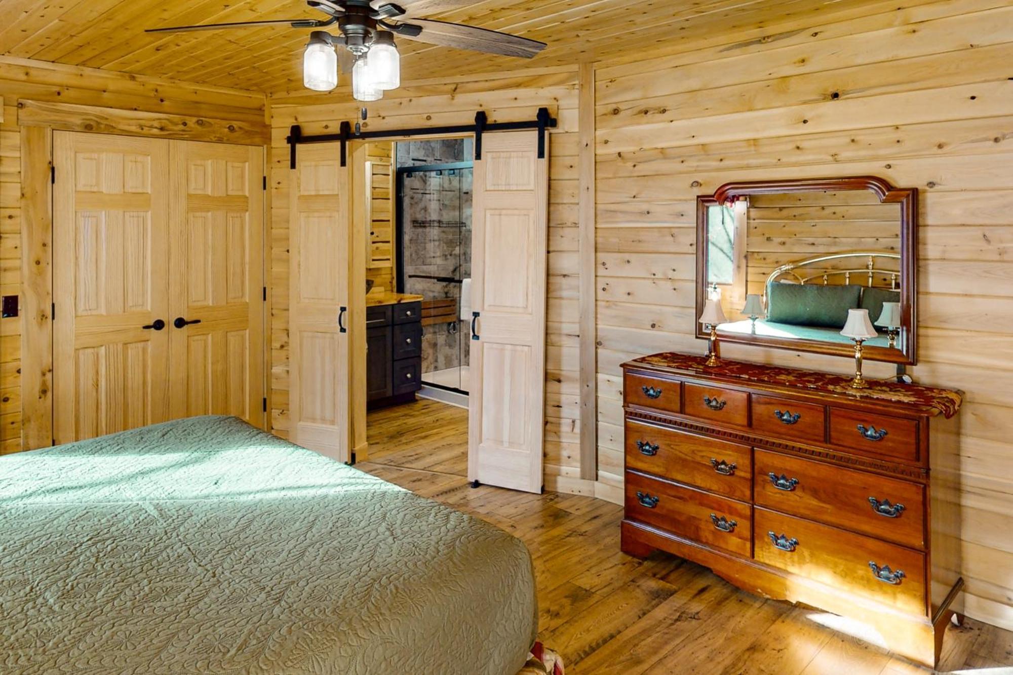 Blackbear Log Cabin Morrisville Εξωτερικό φωτογραφία