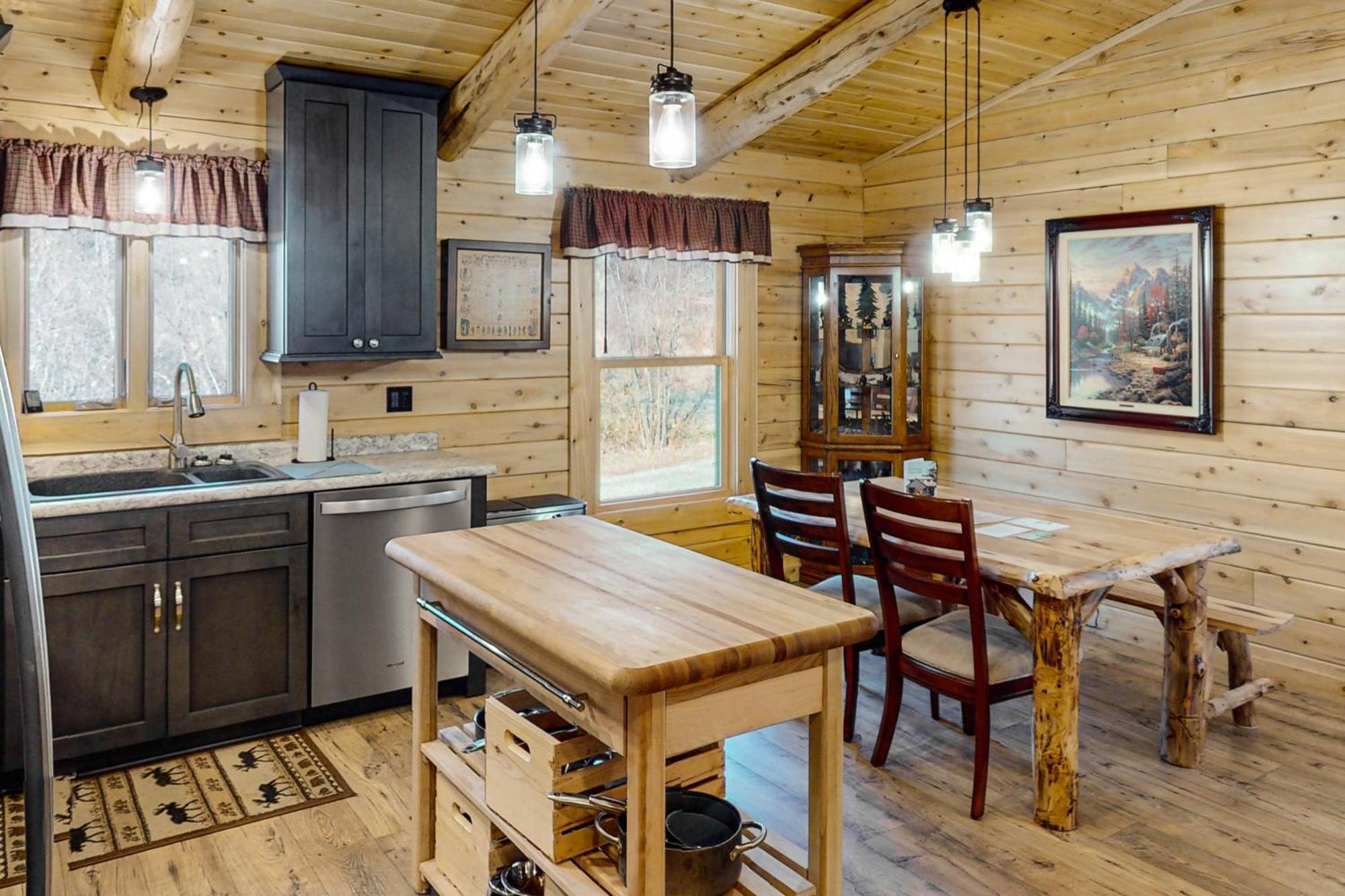Blackbear Log Cabin Morrisville Εξωτερικό φωτογραφία